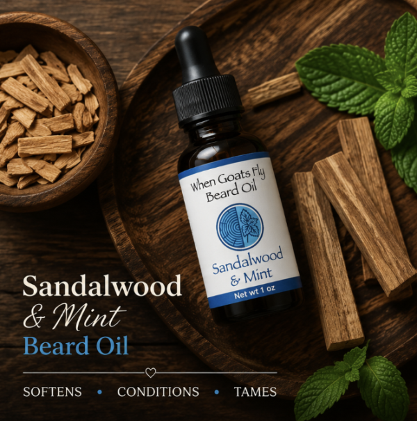 Sandalwood & Mint Beard Oil
