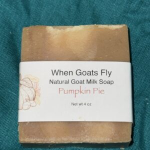 Pumpkin Pie Goat Milk Soap 4 oz Bar