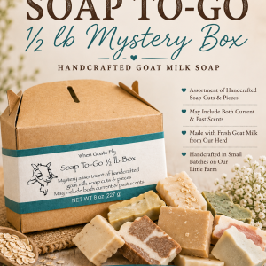 Soap to-go Mystery Box