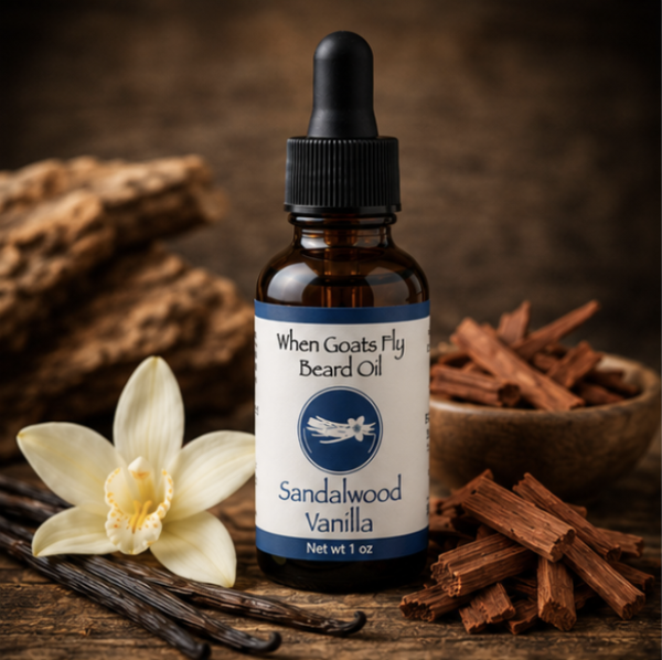 Sandalwood & Vanilla Beard Oil