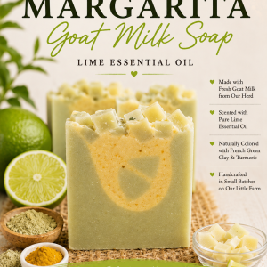 Margarita Goat Milk Soap 4 oz Bar