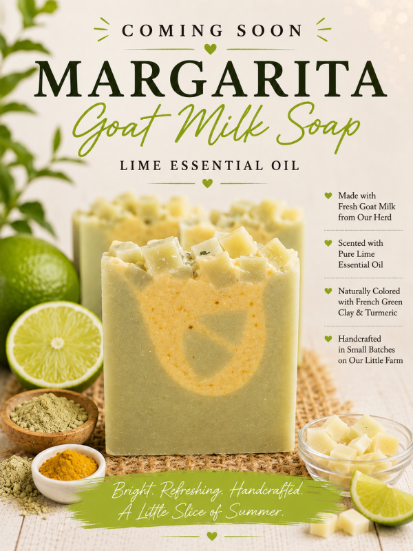 Margarita Goat Milk Soap 4 oz Bar