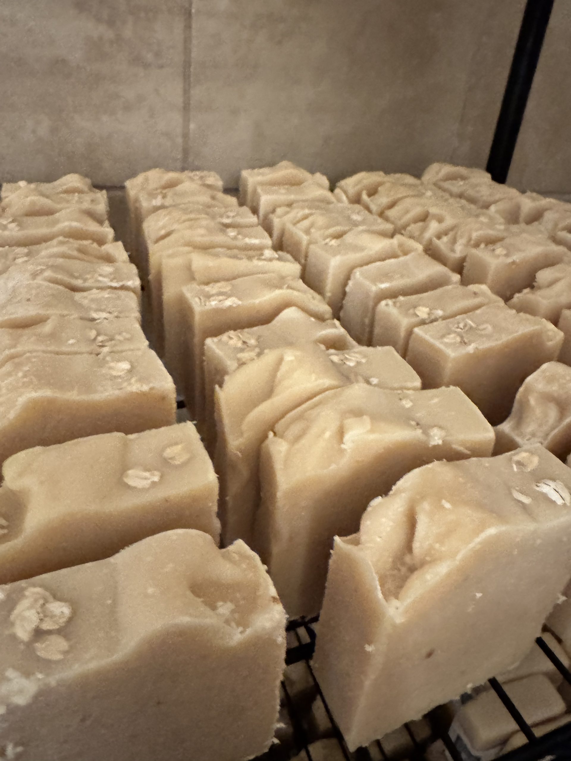 Handmade goat milk soap from When Goats Fly